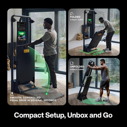 Smart Home Gym, Multi-Functional Gym Machine for Full Body Strength Training, All-In-One Gym Equipment, Digital Weight System, Workout Station, Squat Rack, Gym Monster 2