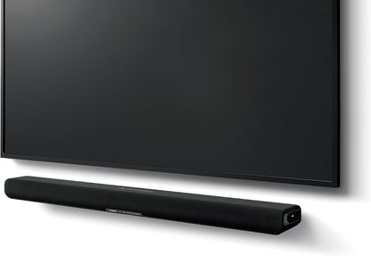 Yamaha SR-B30A Sound Bar with Built-In Subwoofers, Dolby Atmos Sound Bar for TV, Home Theater Sound System for TV, Bluetooth, Black | Dolby Atmos with Dual Built-In Subwoofers and Bluetooth for Movies, Music and Gaming