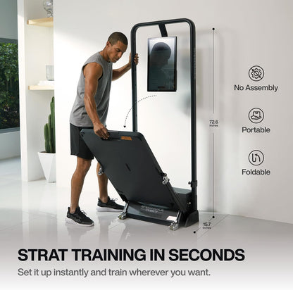 Gym Monster Smart Home Gym, Multifunctional Strength Training Machine, Smith Machine Power Cage Workout Station, Squat Rack Cable Machine, Full Body Fitness Equipment for Home Workout